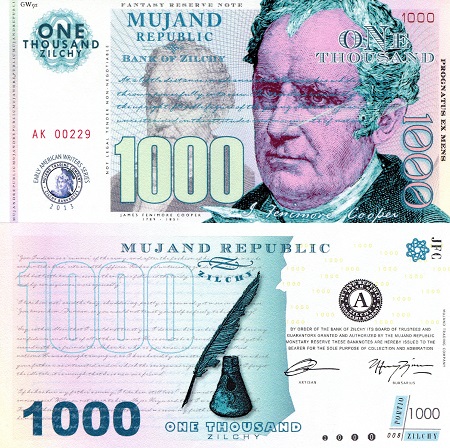 1000 zilchy  (90) UNC Banknote