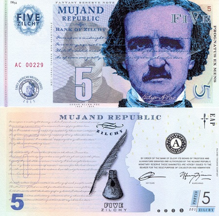 5 zilchy  (90) UNC Banknote