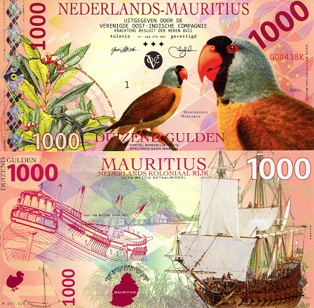 1000 gulden  (90) UNC Banknote
