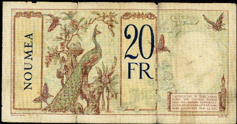20 francs  (40) VG Banknote