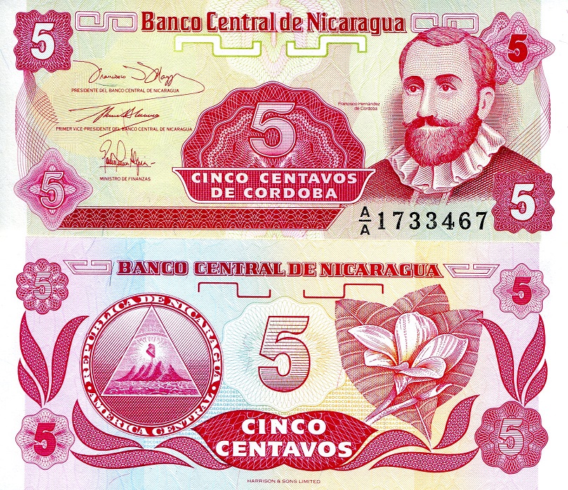 5 centavos  (90) UNC Banknote
