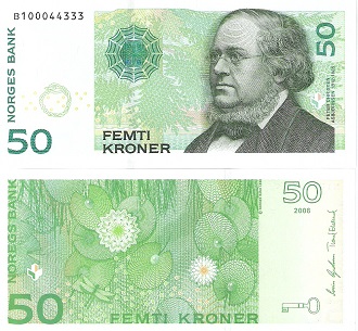50 kroner  (90) UNC Banknote
