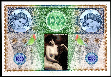 1000 nudollars  (90) UNC Banknote