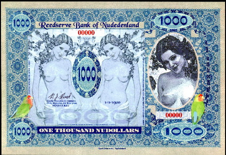 1000 nudollars  (90) UNC Banknote