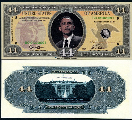 44 President  (90) UNC Banknote