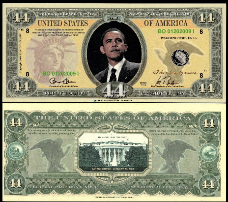 44 President  (90) UNC Banknote