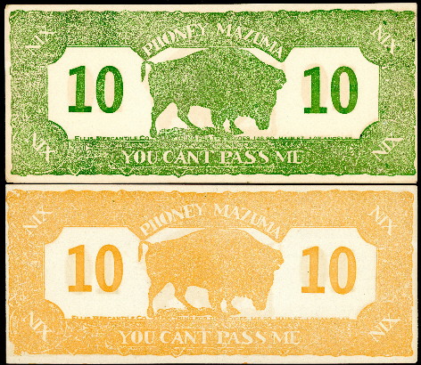 10 NIX  (60) VF Banknote