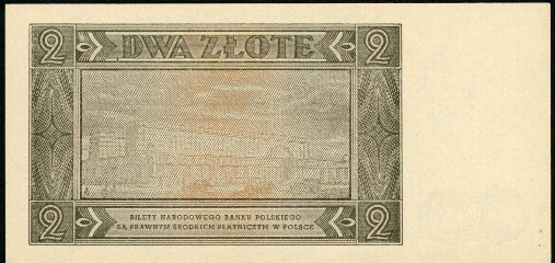 2 zlote  (80) AU Banknote