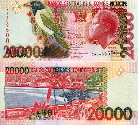 20,000 dobras  (90) UNC Banknote