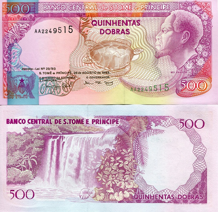 500 dobras  (85) AU-UNC Banknote