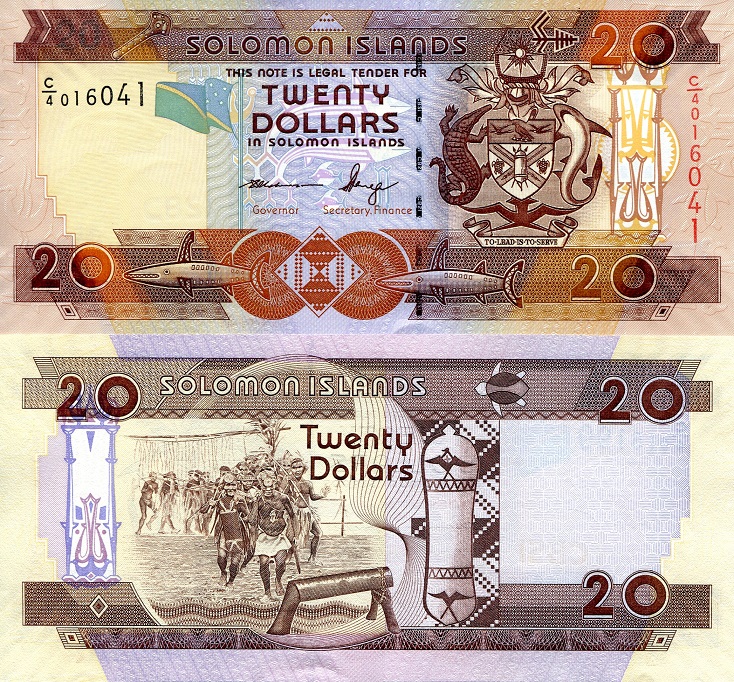 20 dollars  (85) AU-UNC Banknote