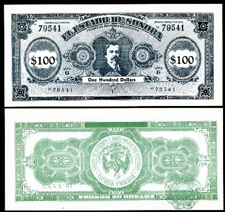 100 dollars  (85) AU-UNC Banknote