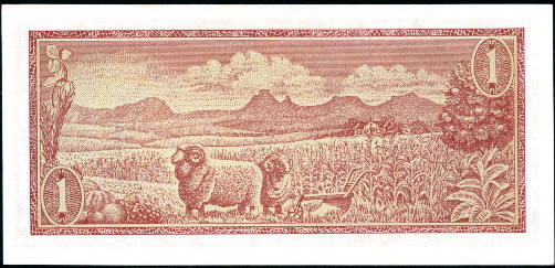 1 rand  (60) VF Banknote