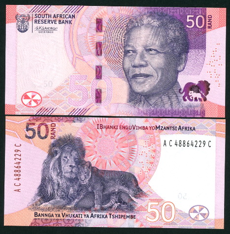 50 rand  (90) UNC Banknote