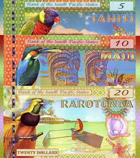 5-20 dollars  (90) UNC Banknote Set
