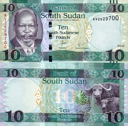 10 pounds  (90) UNC Banknote