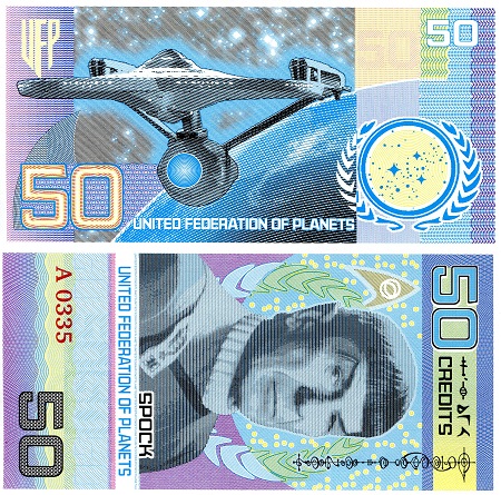 50 credits  (90) UNC Banknote