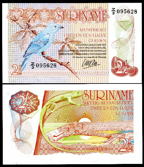 2 1/2 gulden  (90) UNC Banknote