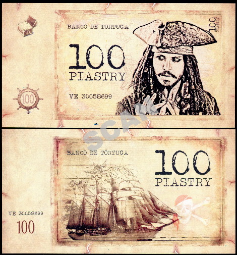 100 piastry  (90) UNC Banknote