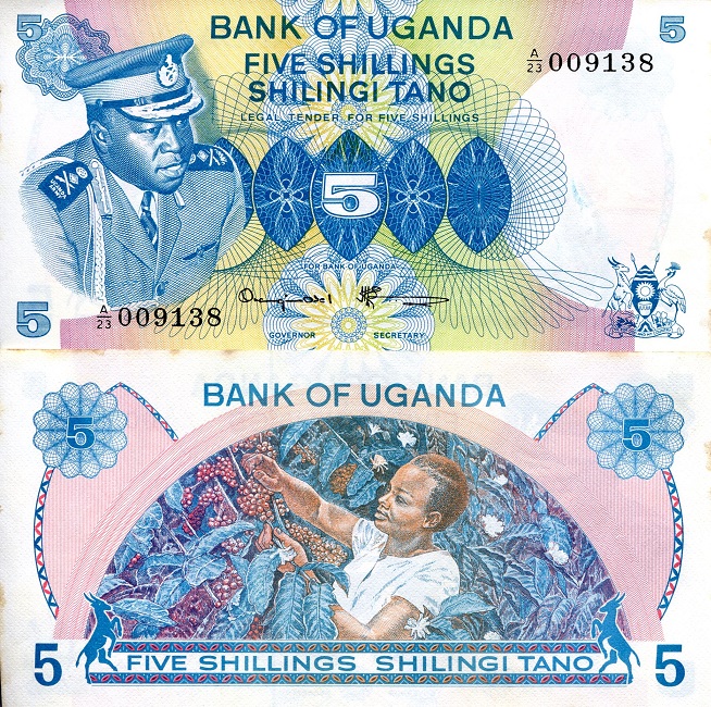 5 shillings  (85) AU-UNC Banknote