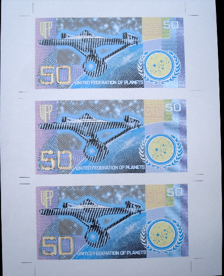 50 credits (90) UNC Banknote