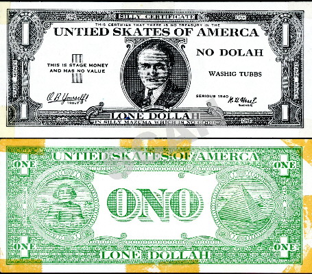 1 dollar  (60) VF Banknote