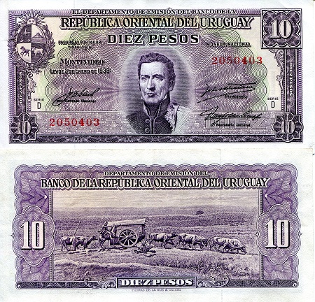 10 pesos  (90) UNC Banknote