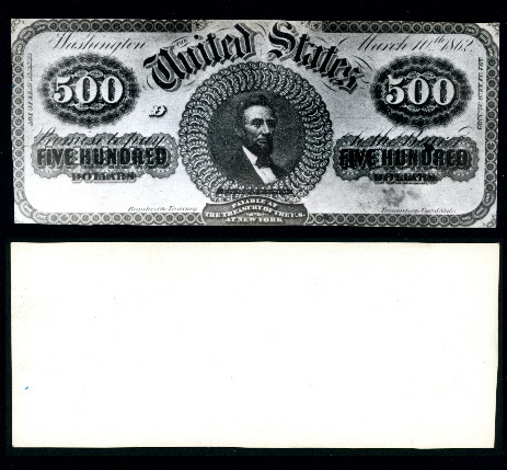 500 dollars  (85) AU-UNC Banknote