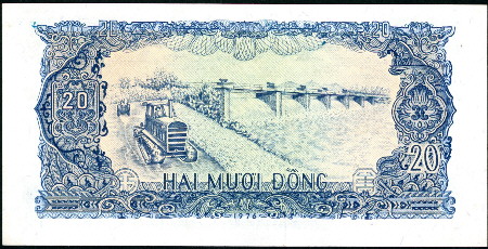 20 dong  (85) AU-UNC Banknote