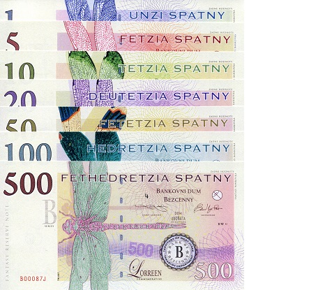 1-500 spatny  (90) UNC Banknote