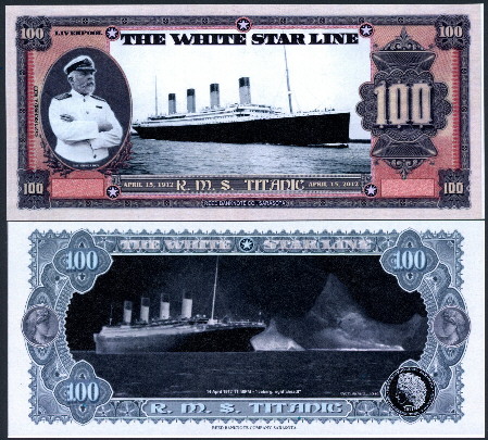 100 (years)  (90) UNC Banknote