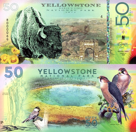 50 dollars  (90) UNC Banknote