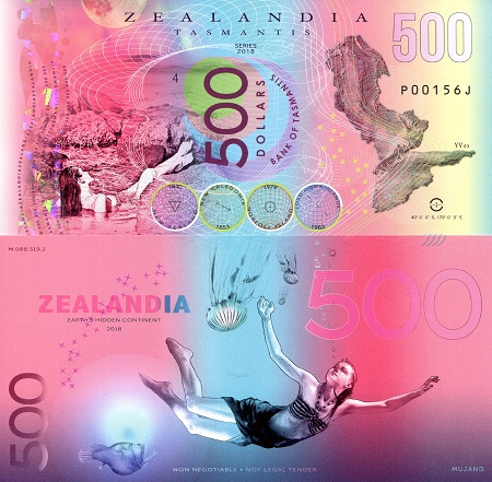 500 dollars  (90) UNC Banknote